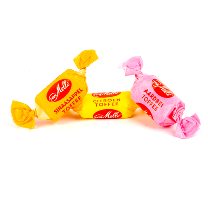 Van Melle Toffee Fruitsmaken Met Vruchtensap Van Melle