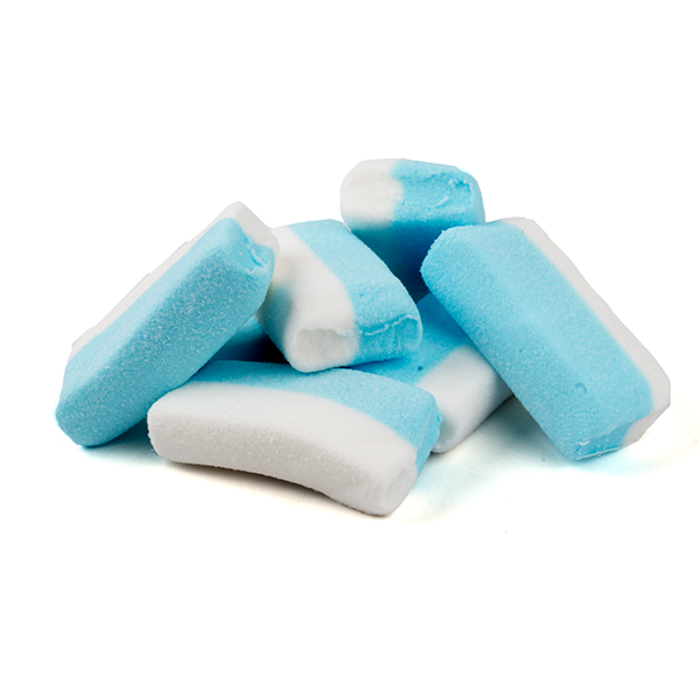 l'Ancienne Blauw Witte Spekjes of "Lards Blue Blanc" van Confiserie à l'Ancienne