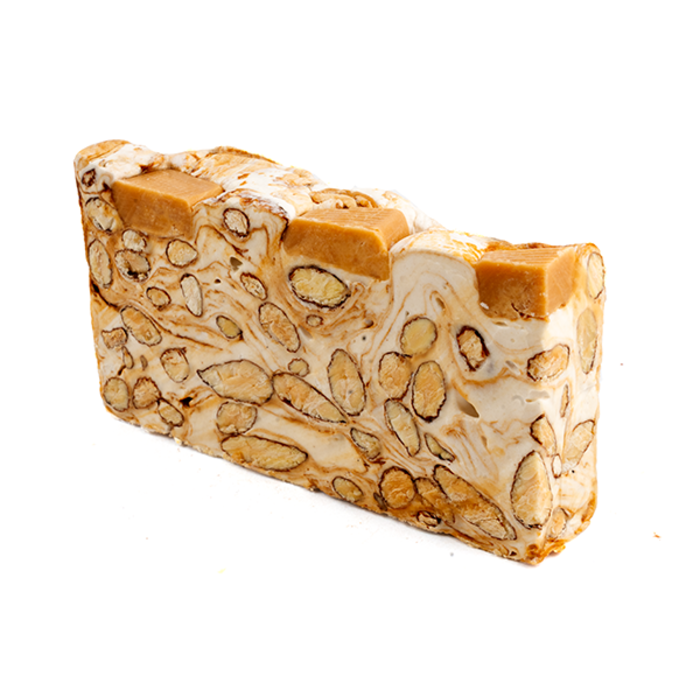 Dropgigant Torrone Karamel en Zeezout Plak van Dropgigant