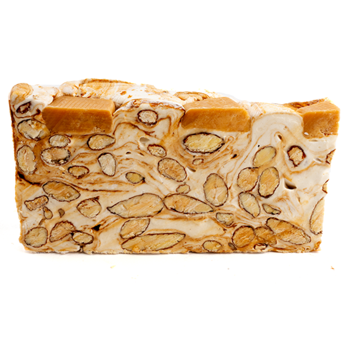 Dropgigant Torrone Karamel en Zeezout Plak van Dropgigant