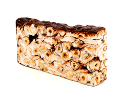 Dropgigant Torrone Zachte Hazelnoot en Chocolade Plak van Dropgigant