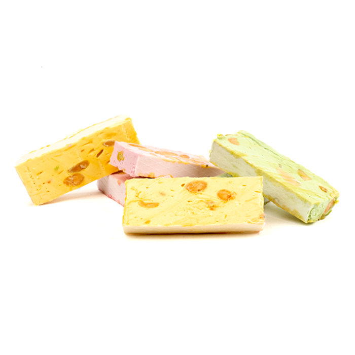 Chabert & Guillot Zachte Franse Nougat Citroen, Framboos en Pistache van Chabert & Guillot