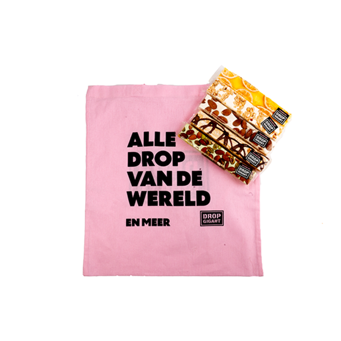 Dropgigant Exclusieve Torrone Cadeaupakket van Dropgigant met Italiaanse Noga