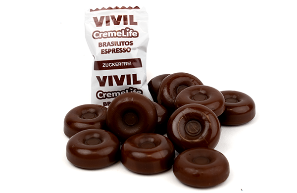 Vivil Cremelife Suikervrije Brasilitos Espresso Bonbons van Vivil