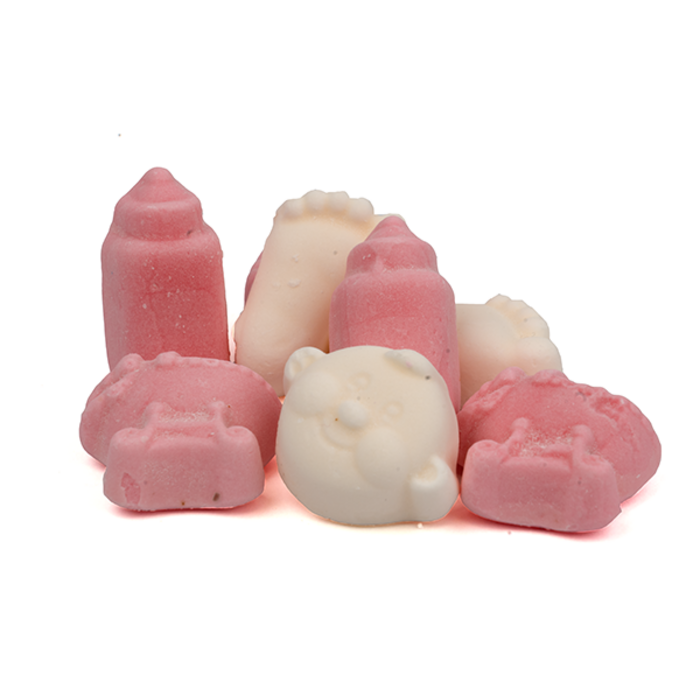 Dropgigant Zachte, Zoete Roze Witte Schuimpjes van Dropgigant