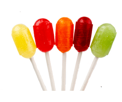 Fruitige Vruchten Lollies van Lemco