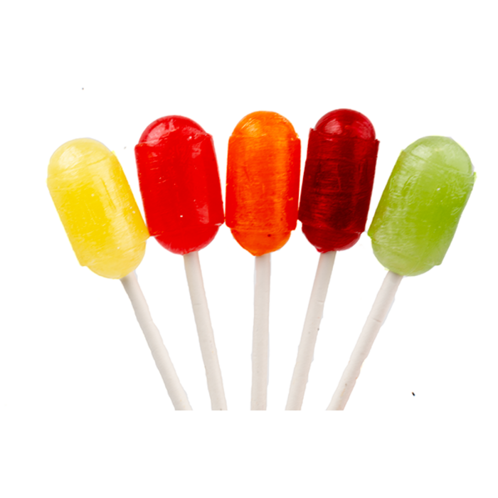 Fruitige Vruchten Lollies van Lemco