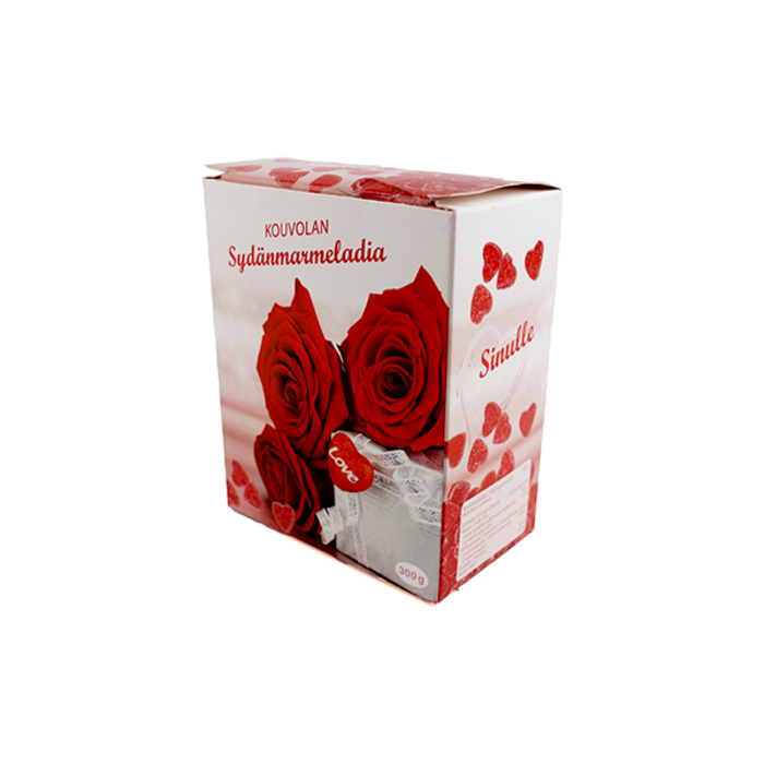 Kouvolan Lakritsi  Kouvolan Lakritsi Hartjes Marmelade "Sydänmarmeladi" Zachte Liefdes Snoep