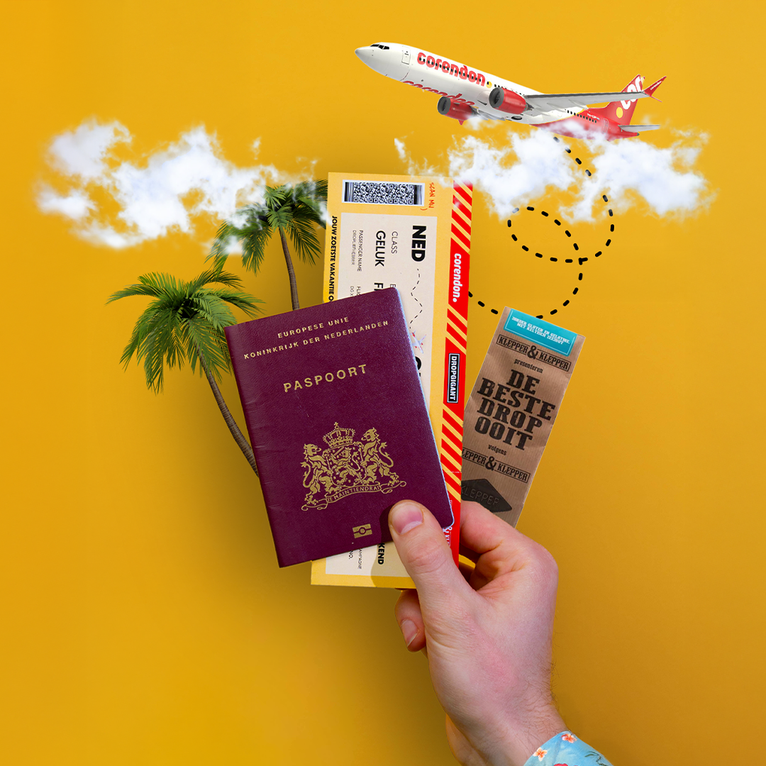 Corendon Dropgigant Klepper Banner