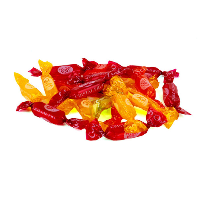 Trefin Trefin Cristal Fruit Bonbons, harde fruitsnoepjes met frisse vruchtensmaak