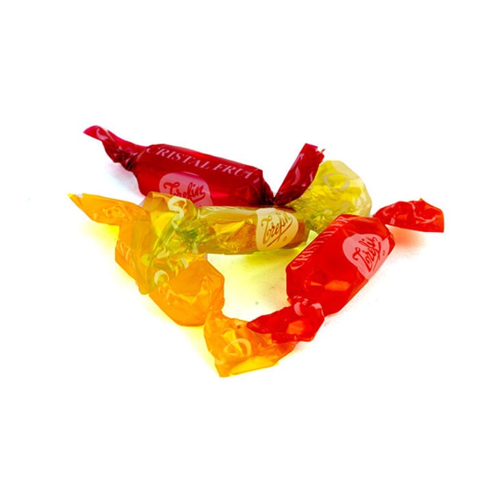 Trefin Trefin Cristal Fruit Bonbons, harde fruitsnoepjes met frisse vruchtensmaak