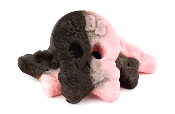 Bubs Zachte Skulls met Framboos en Dropsmaak van Bubs