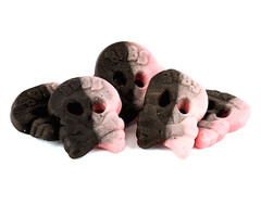 Bubs Framboos Drop Schuim Skulls van Bubs