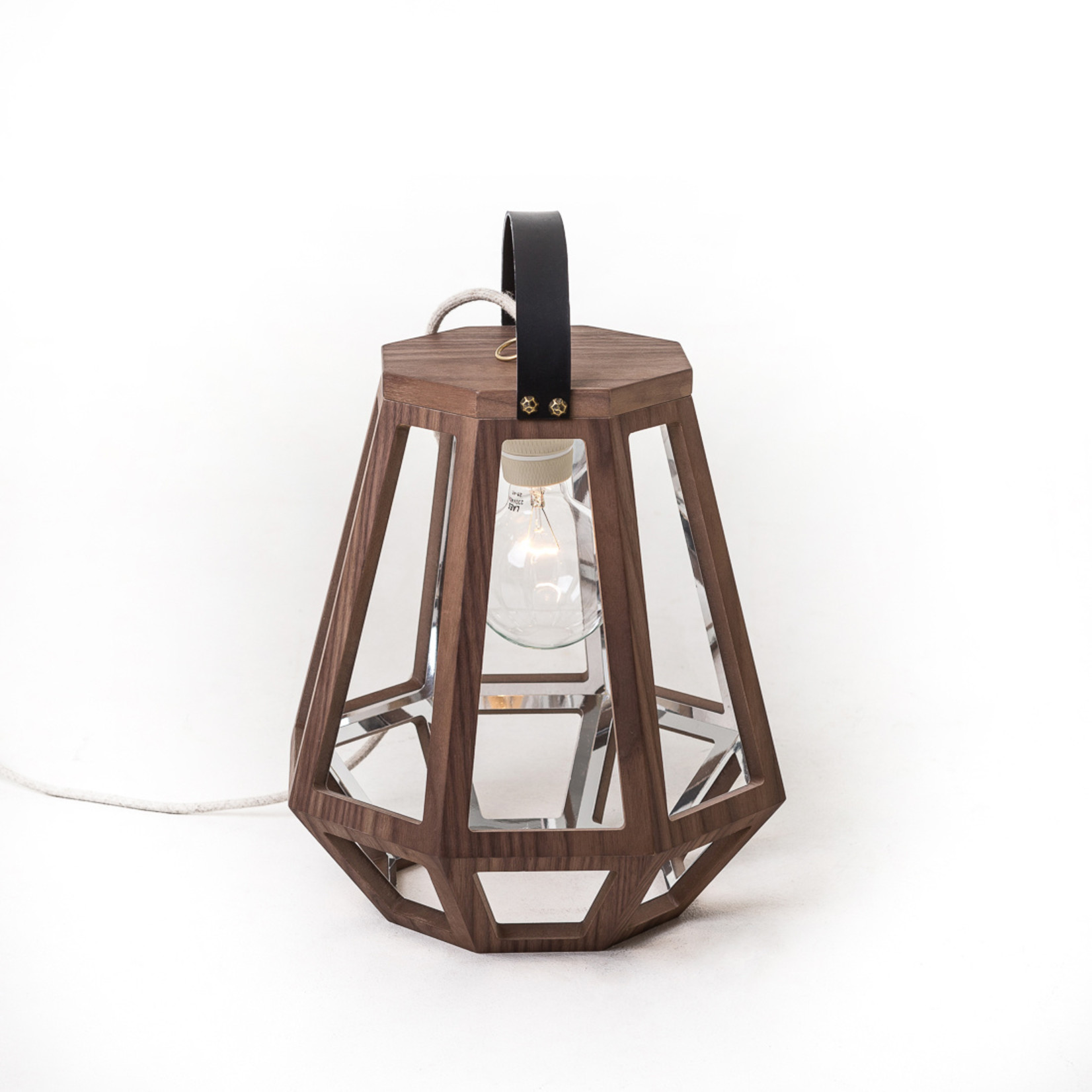 Çedille Design Lamp ZUID – Walnut