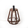 Çedille Design Lamp ZUID – Walnut