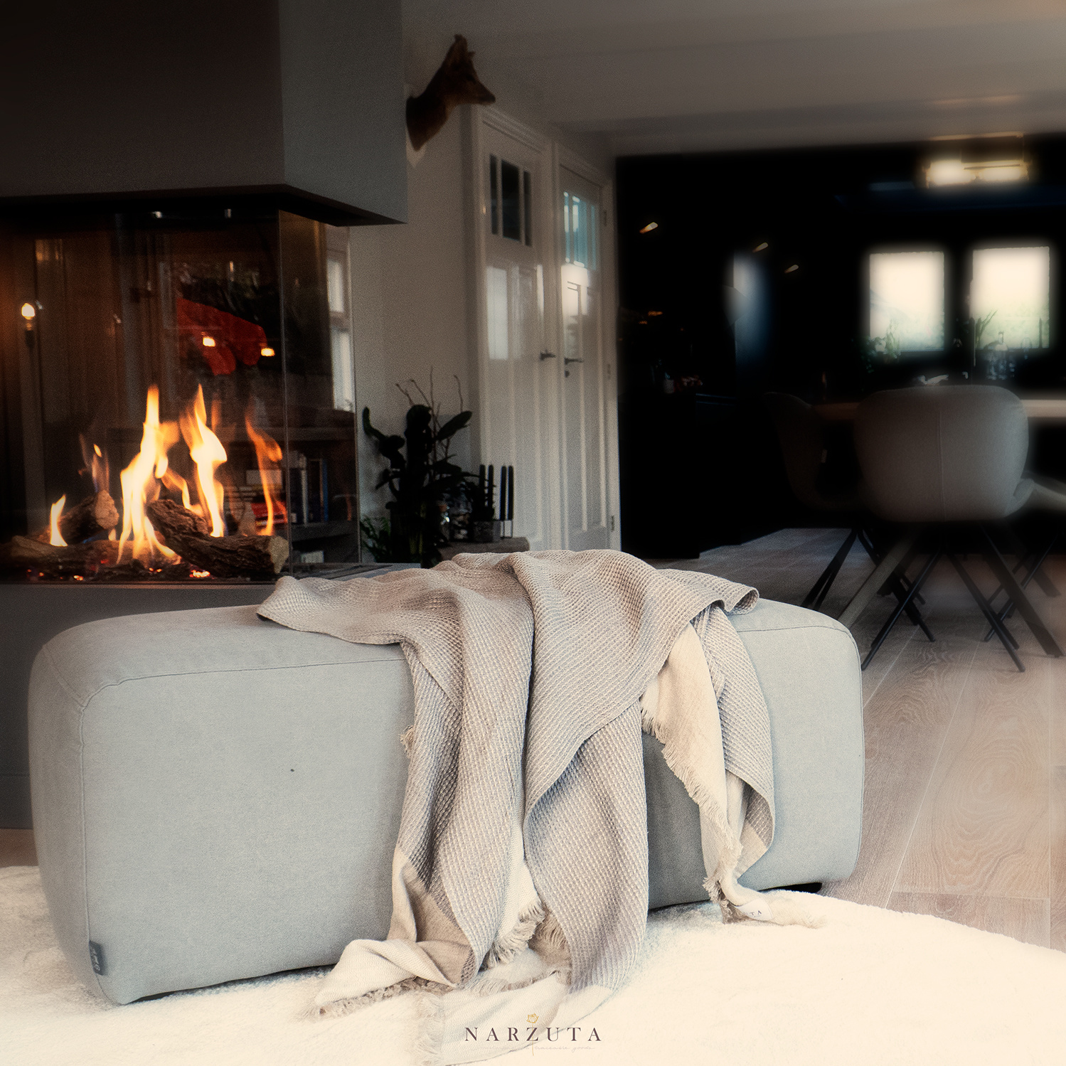 Narzuta Narzuta Bloom Plaid