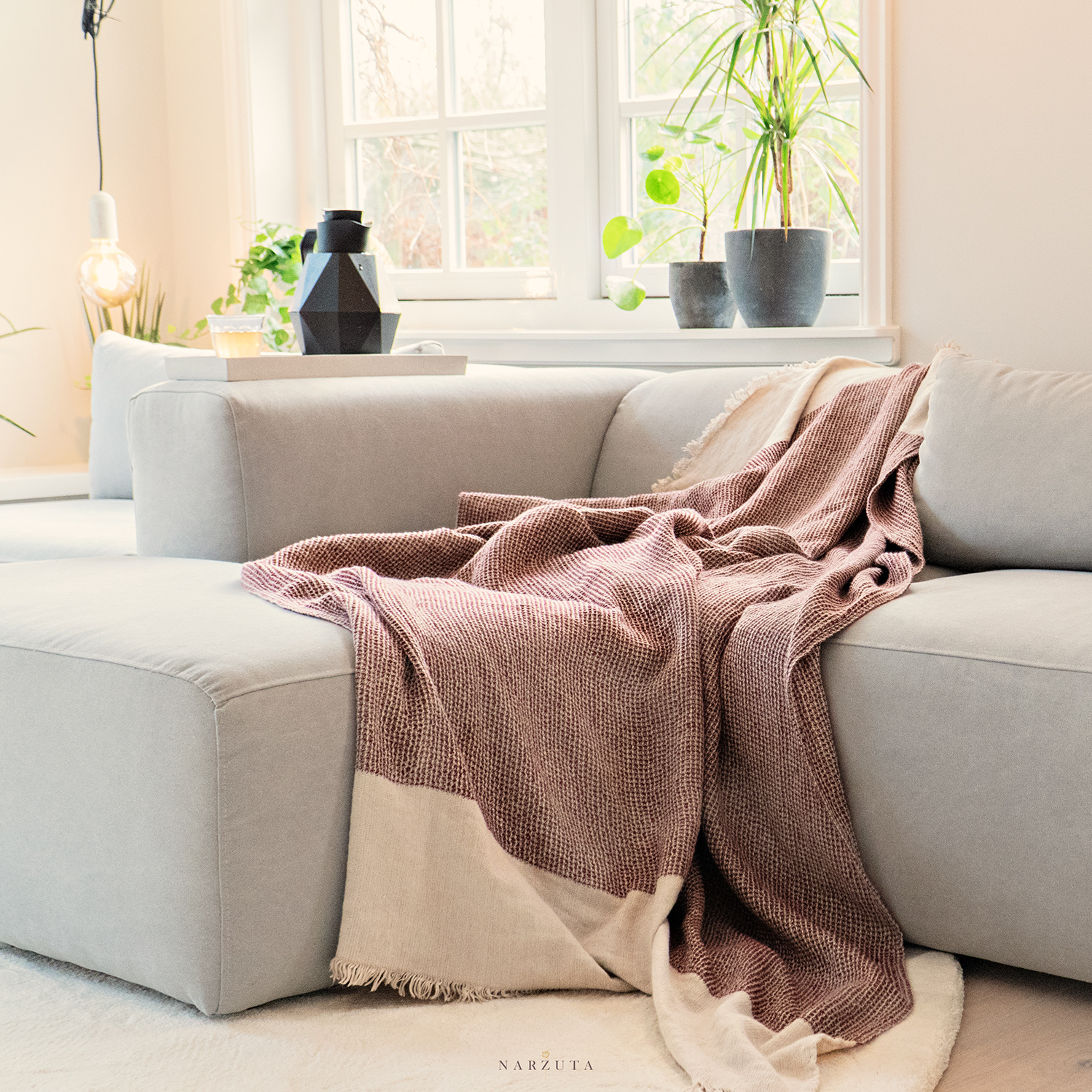 Narzuta Narzuta Bloom Plaid