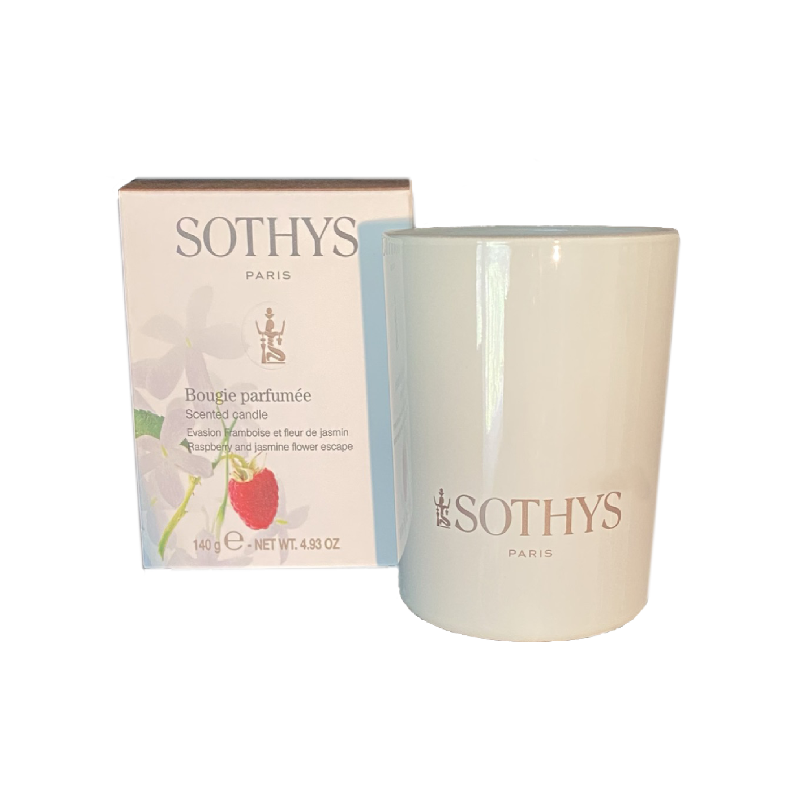 Sothys Sothys Bougie parfumée Raspberry and Jasmine Flower-Scented Candle