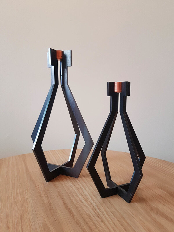 Çedille Design Kandelaar FLES
