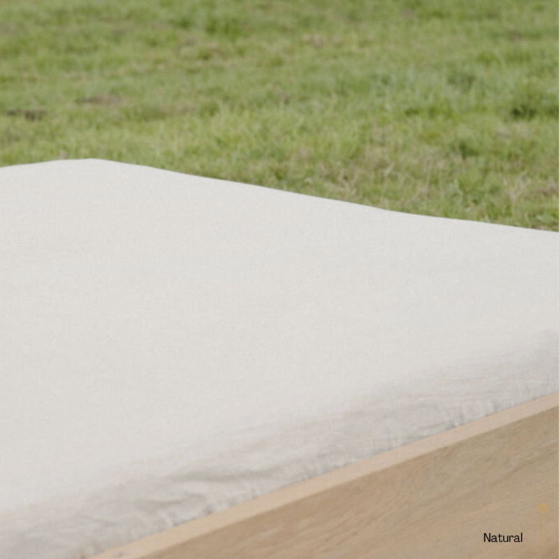 Narzuta linen fitted sheets