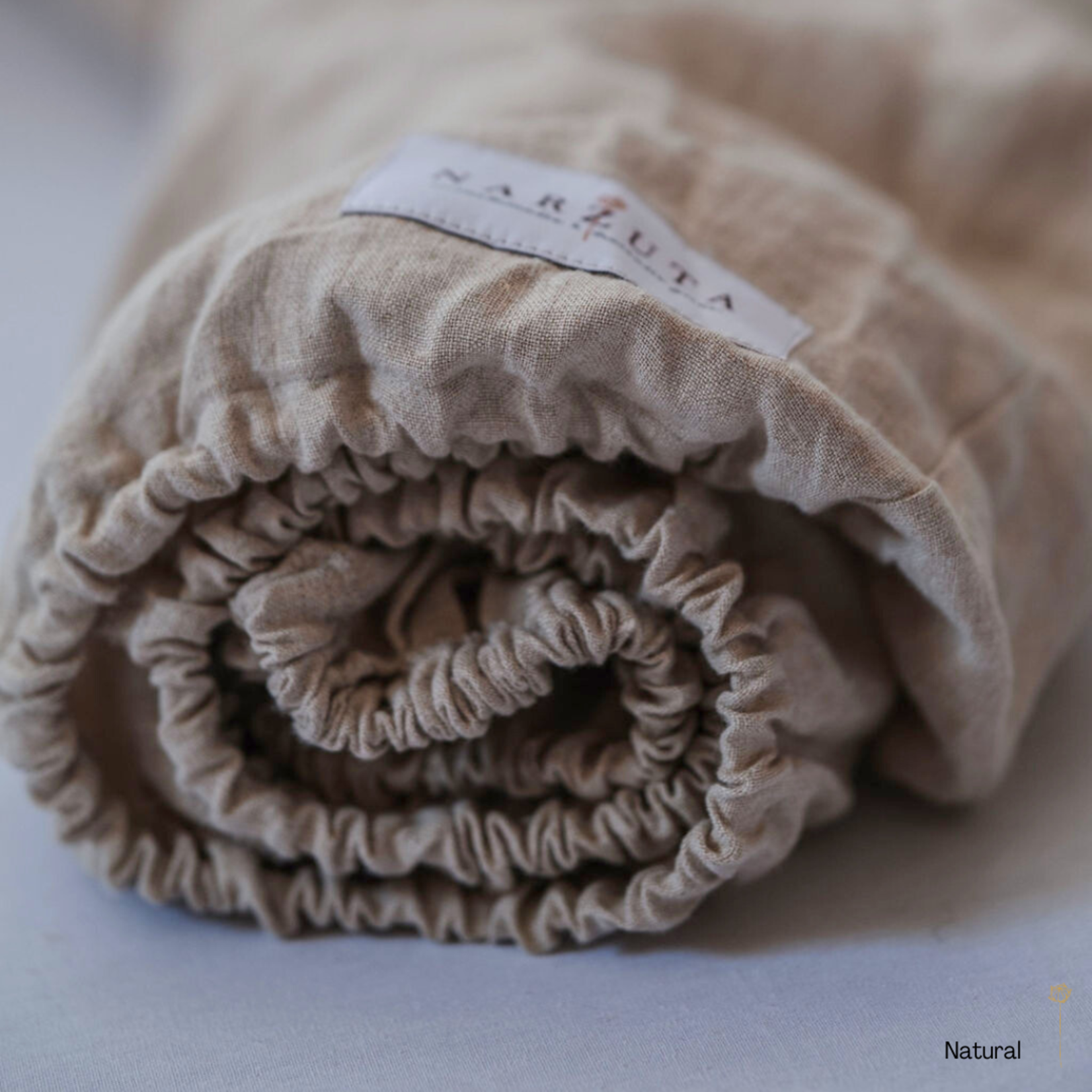 Narzuta linen fitted sheets