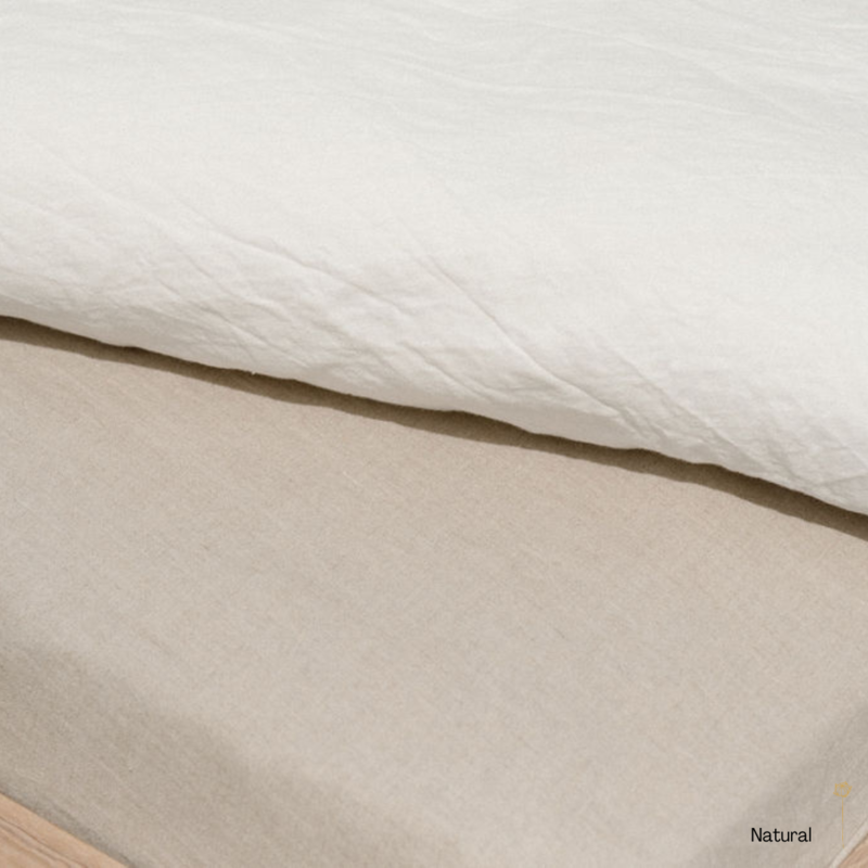 Narzuta linen fitted sheets