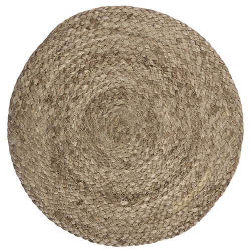 Placemat rond naturel jute Placemat rond naturel jute