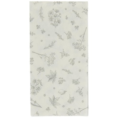 Servet papier 'Nature Elements' grijs Servet papier 'Nature Elements' grijs