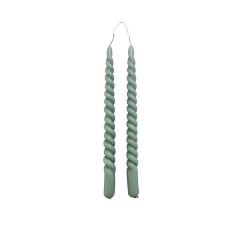 Rustik Lys Swirl dinerkaars Stone Rustik Lys Swirl dinerkaars Stone