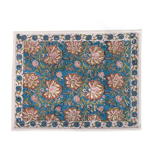 Jamini Design Placemat Louise Duck Blue 45x35 cm Jamini Design Placemat Louise Duck Blue 45x35 cm