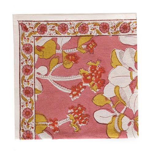 Jamini Design Servet katoen Iris Dusty Pink Jamini Design Servet katoen Iris Dusty Pink