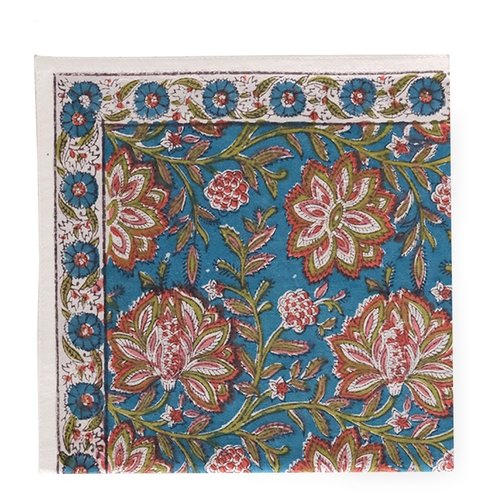 Jamini Design Servet katoen Louise Duck Blue Jamini Design Servet katoen Louise Duck Blue