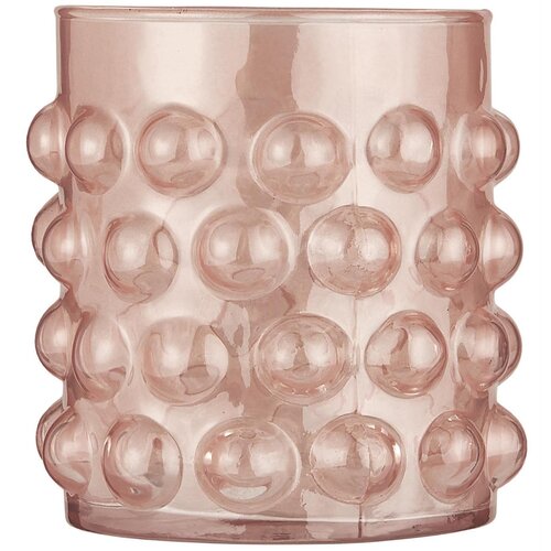 IB Laursen Theelichthouder roze bubbles IB Laursen Theelichthouder roze bubbles