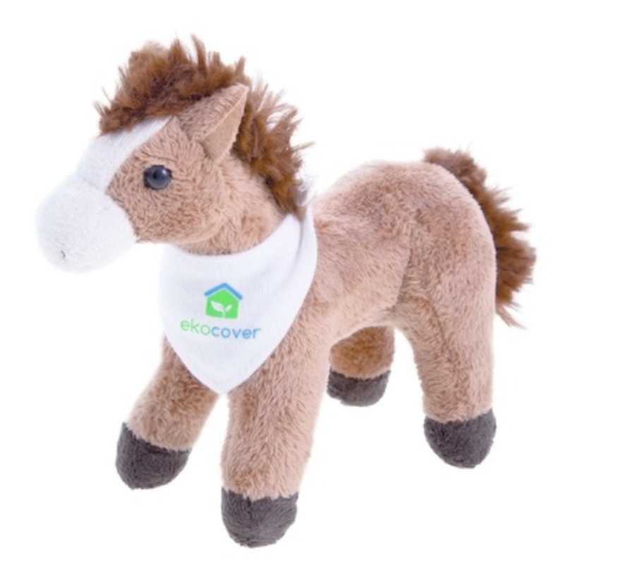 Knuffel paard- 15 cm.