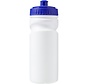 Blauw witte bidons