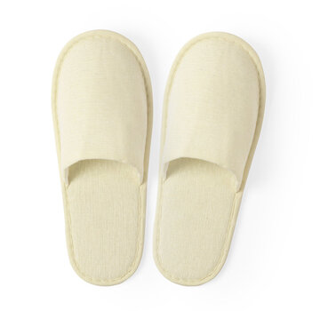 GiftsXL Badstof slippers - wit