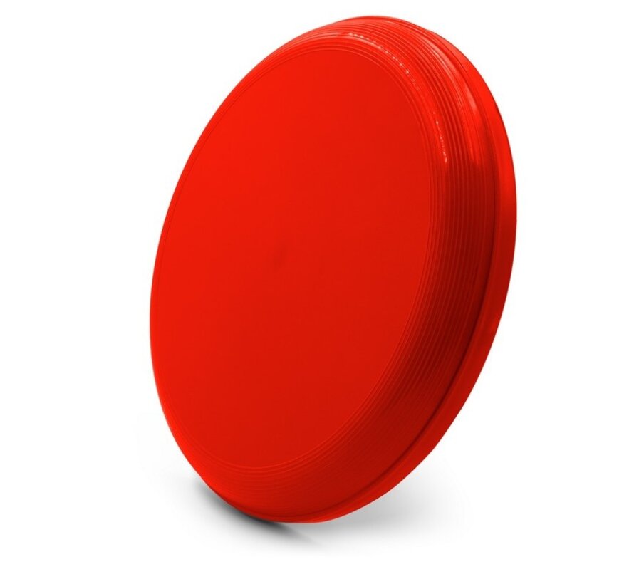 Frisbees bedrukken? In rood of een andere kleur?