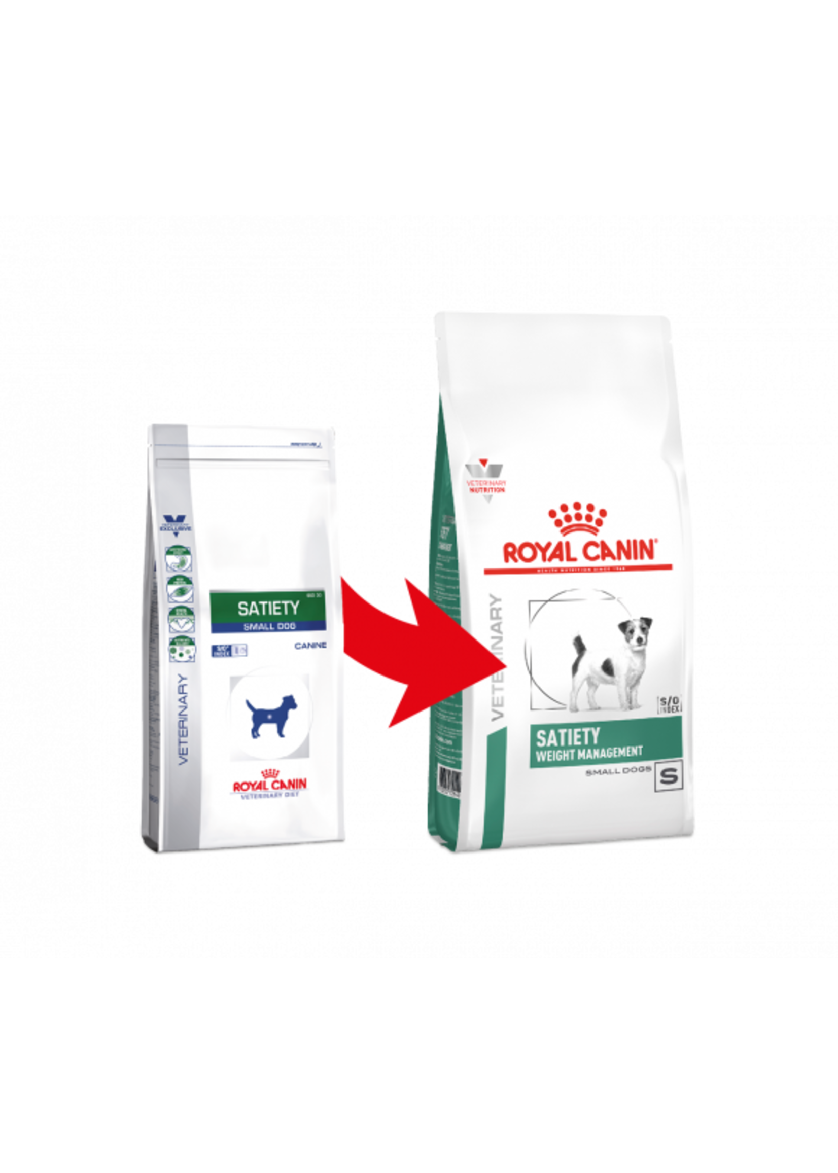 Royal Canin Royal Canin Vdiet Satiety Hund Small 1,5kg