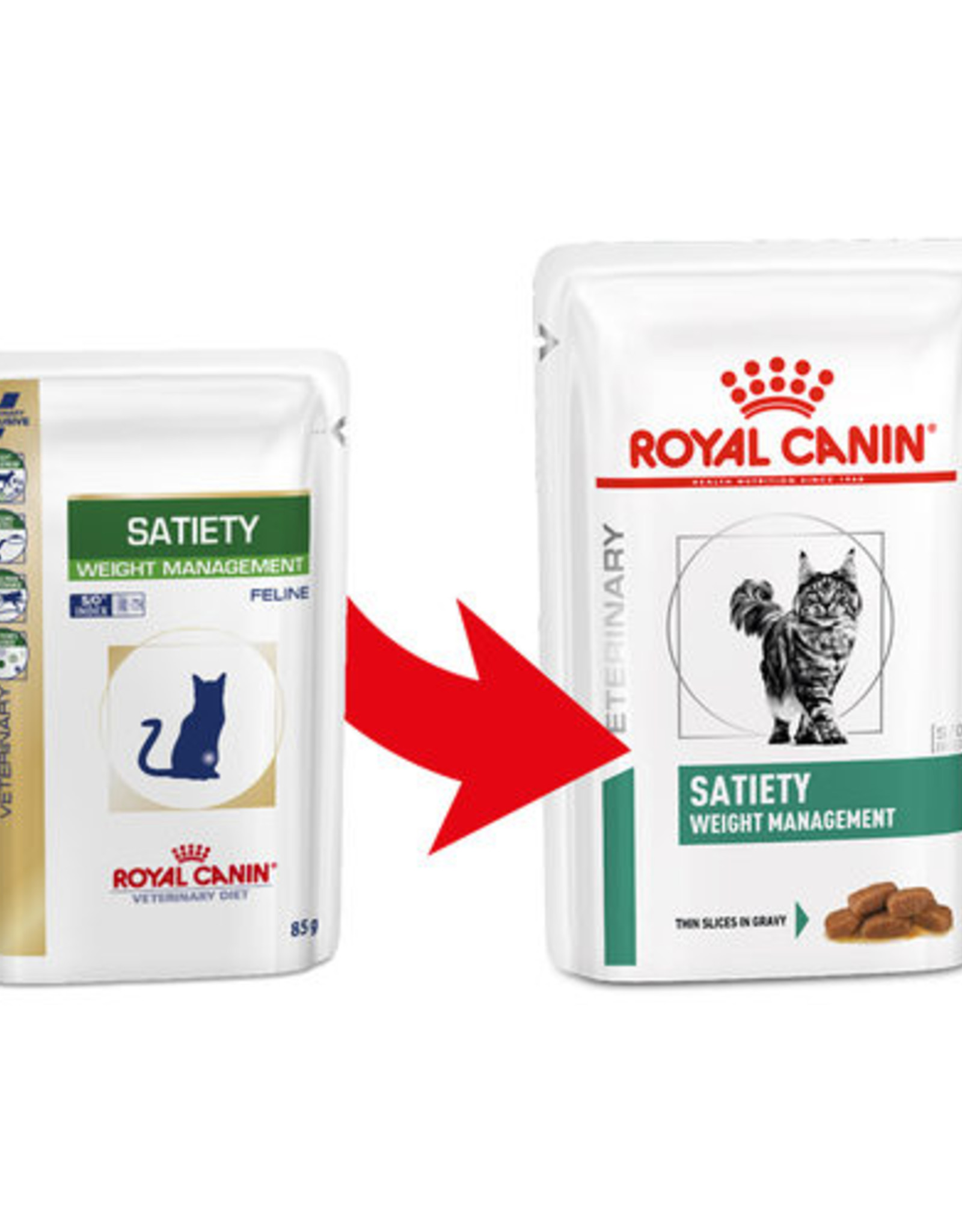 Royal Canin Royal Canin Vdiet Satiety Support Kat 12x85gr