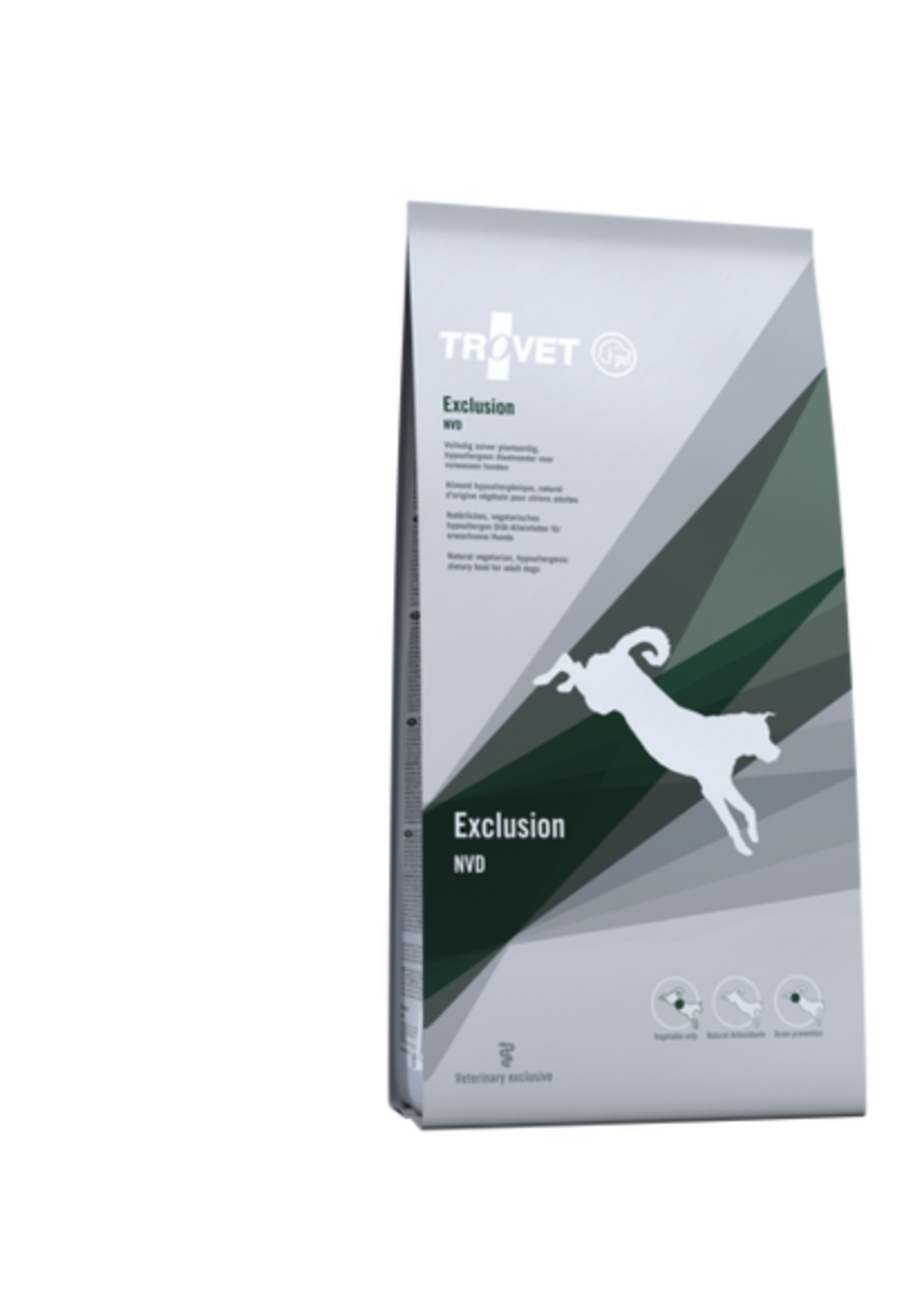 Trovet Trovet NVD Exclusion Chien  12,5kg