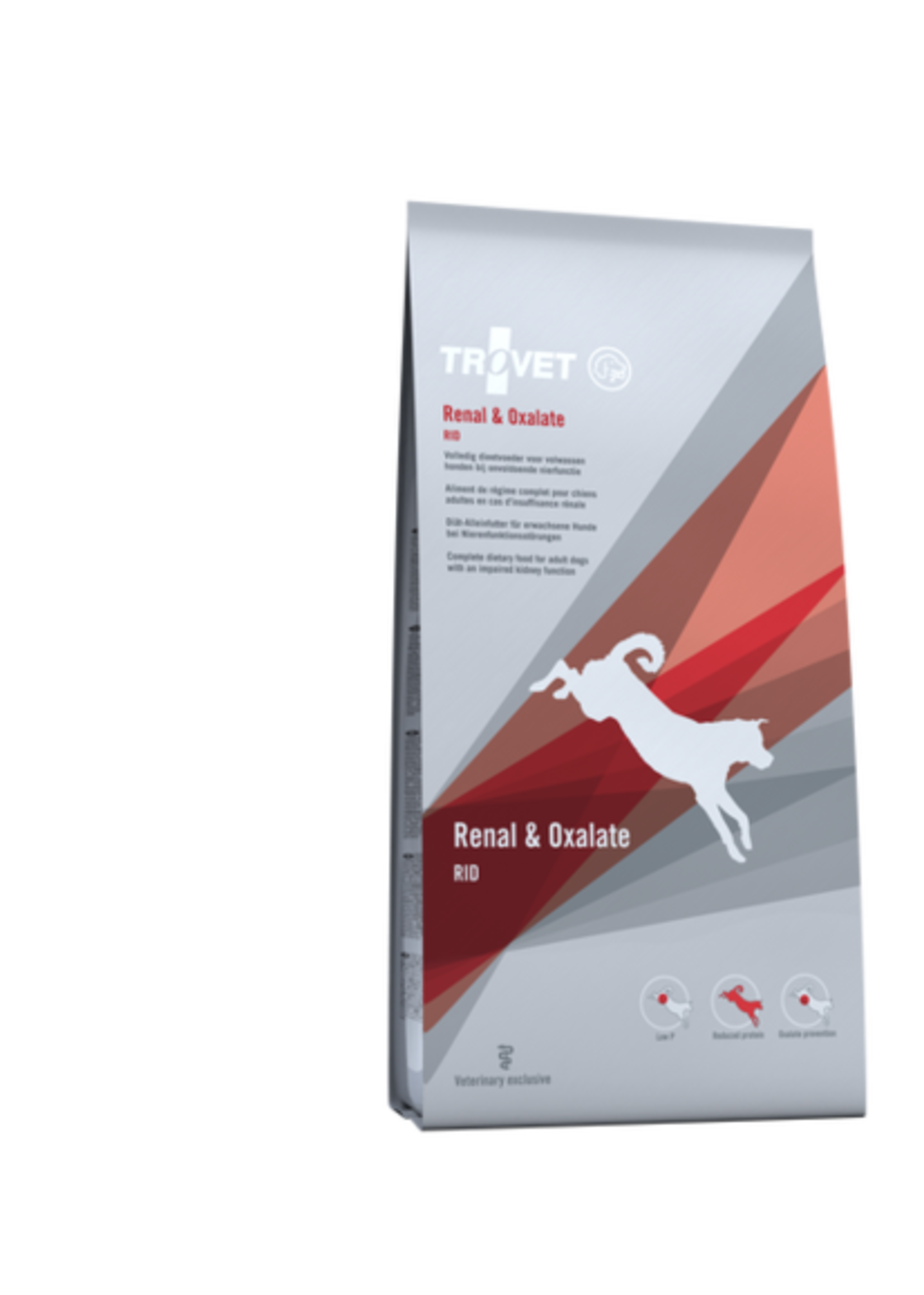 Trovet Trovet Rid Renal/oxalate Hond 12,5kg