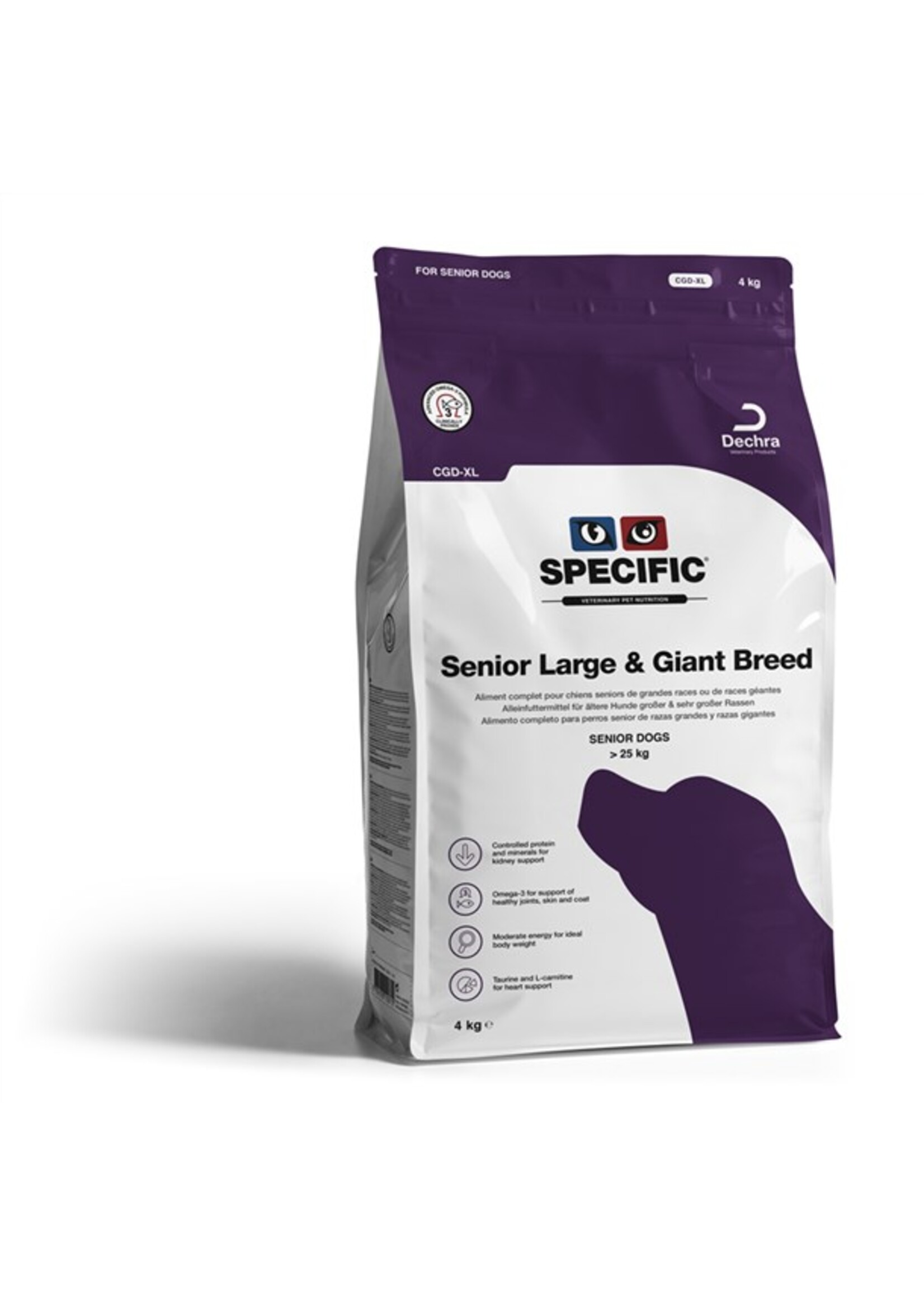 Specific Specific CGD-XL Senior Large Giant Chien 4kg