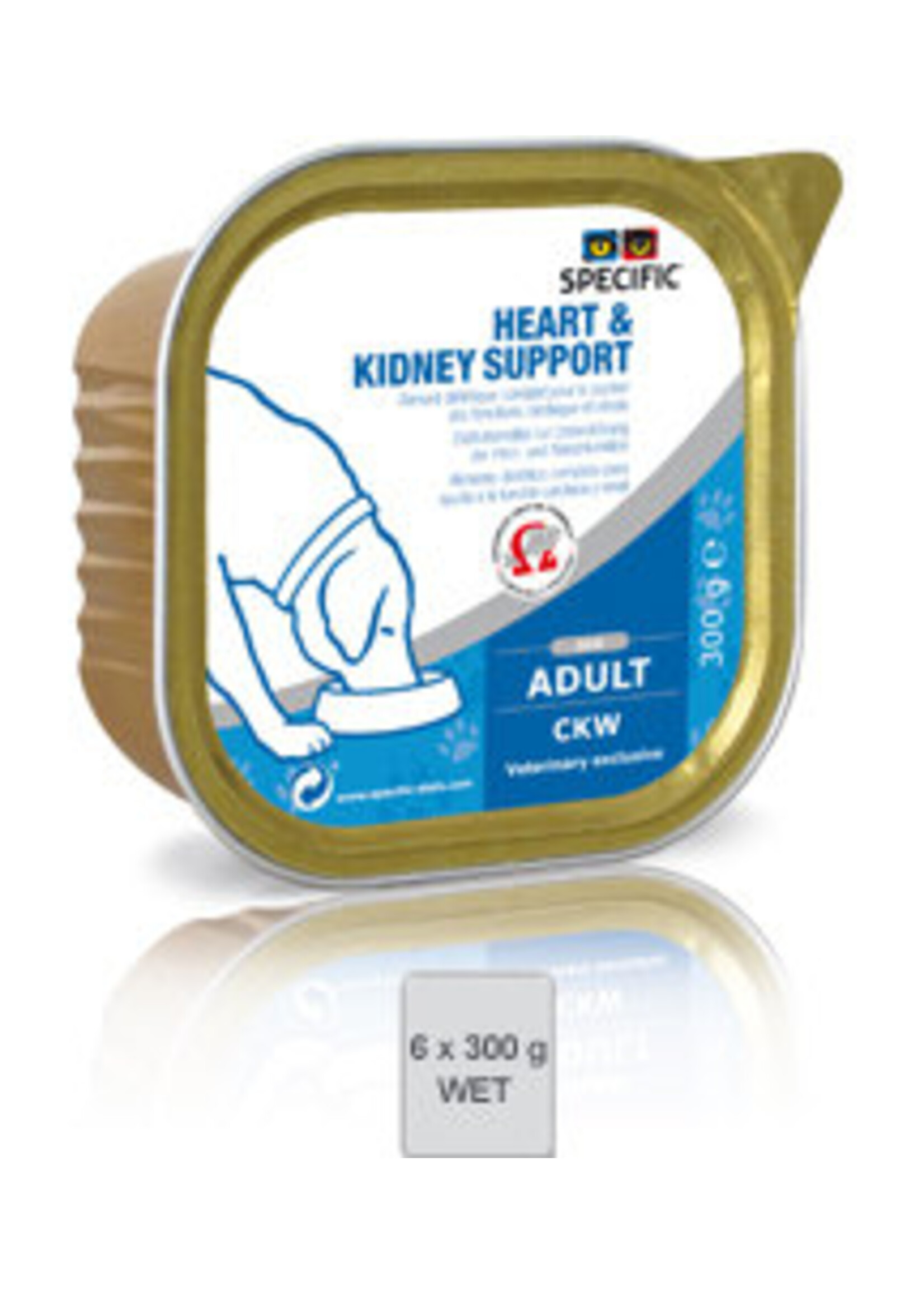 Specific Specific CKW Heart Kidney Support Dog 6x300gr