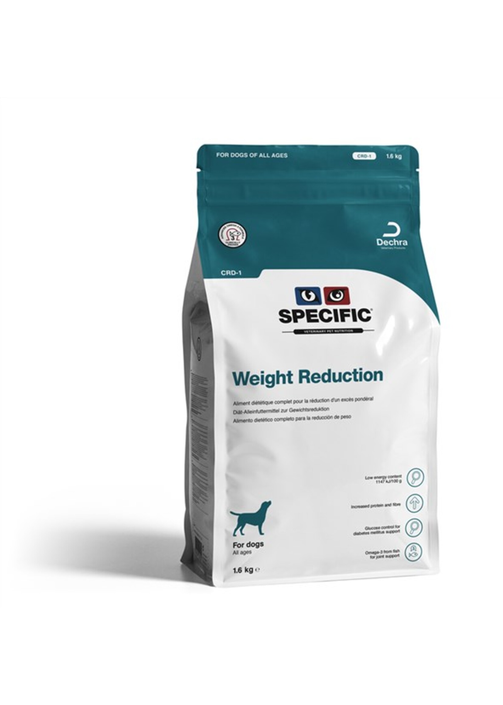 Specific Specific CRD-1 Weight Reduction Chien 1,6kg