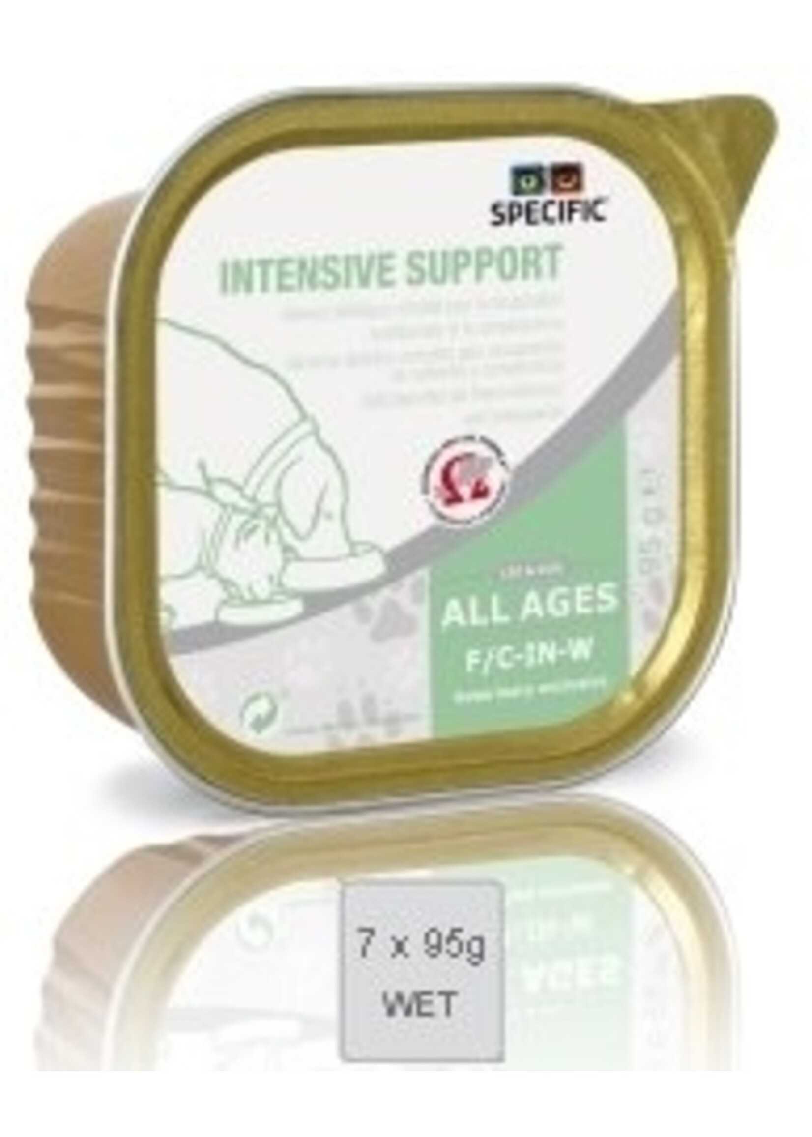 Specific Specific F/C-IN-W Intensive Support Cat/Dog 7x95g