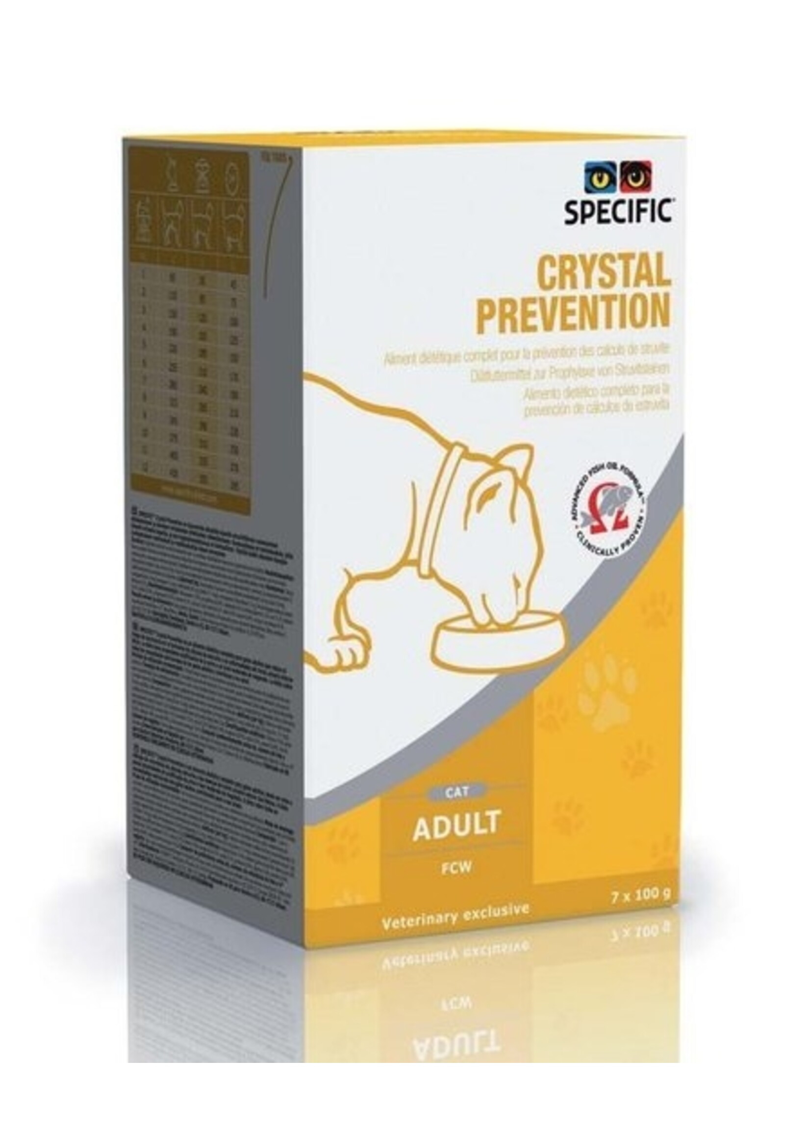 Specific Specific FCW Crystal Prevention Katze 7x100gr