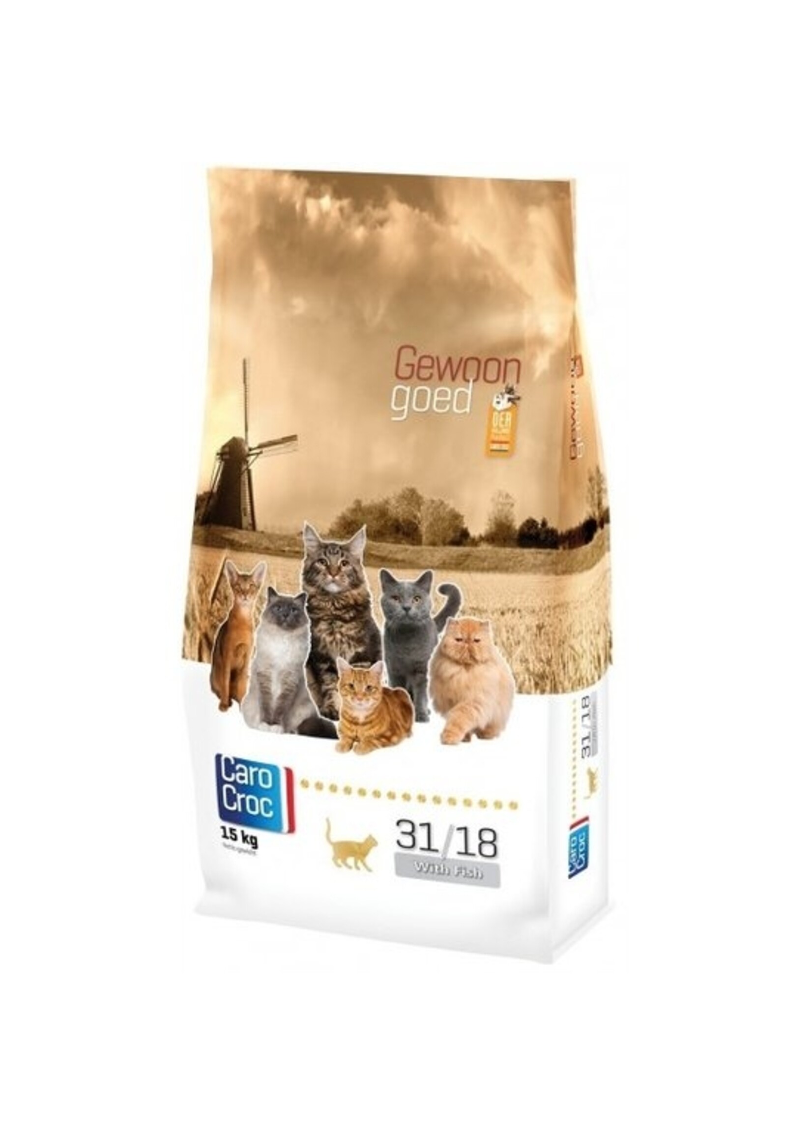 Sanimed Sanimed Carocroc Katze 31/18 Fisch Reis 2kg