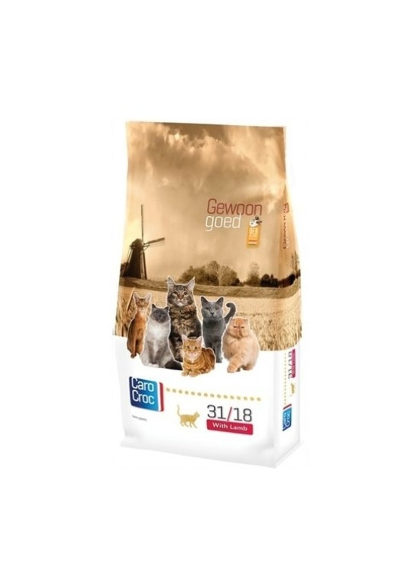 Sanimed Sanimed Carocroc Feline 31/18 Lamb Riz 2kg