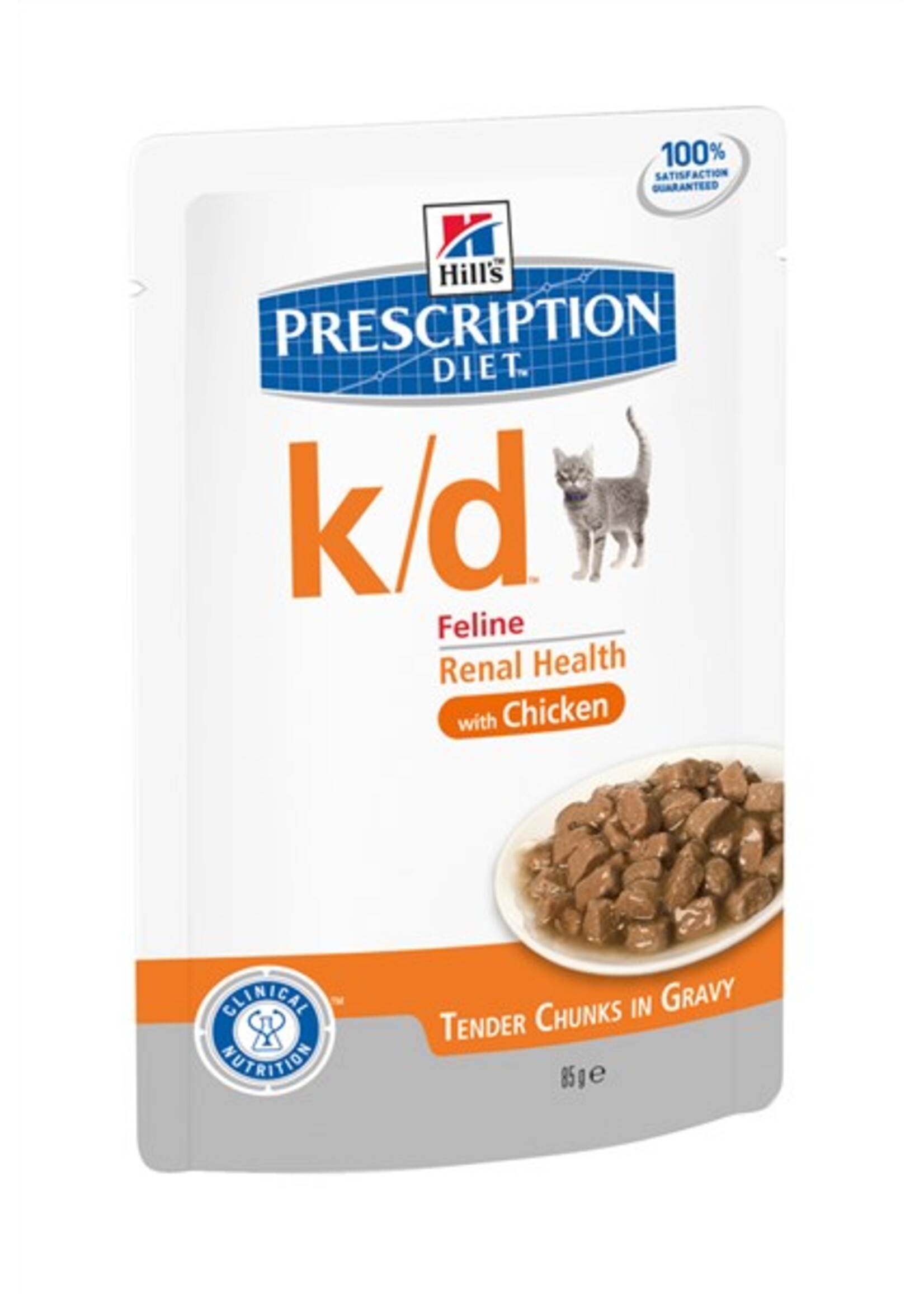 Hill's Hill's Prescription Diet K/d Chat (poulet) 12x85gr