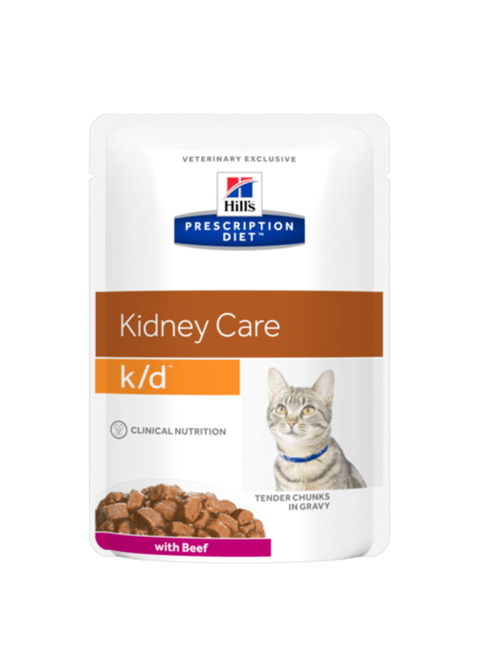 Hill's Hill's  Prescription Diet  K/d  Katze (rind) 12x85gr